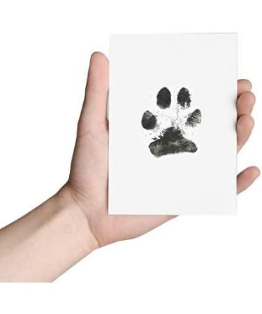 Paw Print Stamp Pad Kit | Pet-Safe Ink | No-Mess Imprint Cards | Pet Memorial Keepsake for Dogs, Cats, and Small Pets - Buy Online on GoSupps.com