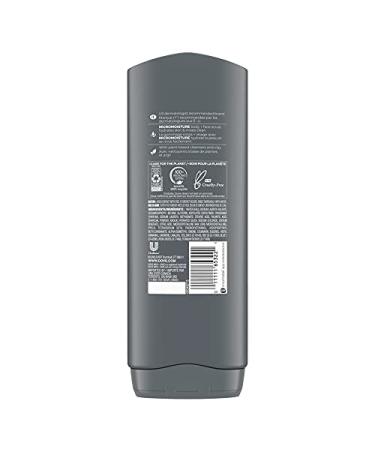 Dove Men+Care Charcoal & Clay Body Wash 13.5 Oz - Pack of 4 | Refreshing Clean for Men - Buy Online on GoSupps.com