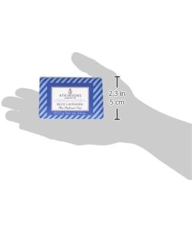 Buy Atkinsons Blue Lavender Soap 125g - Luxury International Shipping | Soothing & Aromatic Skin Care - Buy Online on GoSupps.com