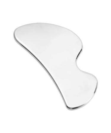 FOMIYES Acupuncture Massage Tool Oil Diffusers Scraping Plate Gua Sha Board Scraping Massage Tool Stainless Steel Guasha Massaging Scraping Guasha Massage Tool Facial Tool Face Massager