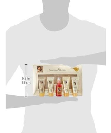 Shahnaz Husain 24 Carat Gold Skin Radiance Timeless Youth Kit - Exfoliating Scrub, Radiance Gel, Moisturizing Cream & Mask (40g each) - Buy Online on GoSupps.com