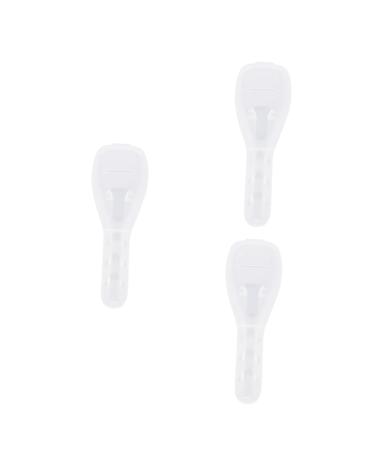Beaupretty 12 STK Sausage container Handwalier Storage Transparent Razor Bag Siercable Razor For Men The Razor Storage Cycle Hard Shell case dustproof nimba