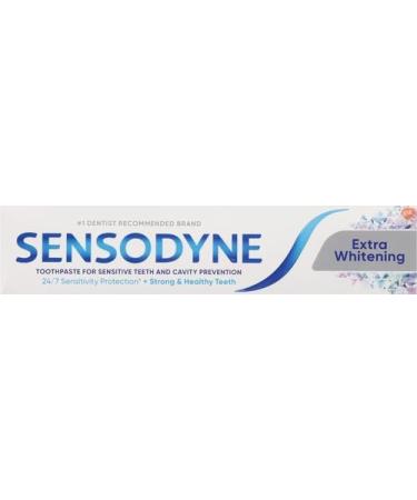 Buy Sensodyne Extra Whitening Toothpaste for Sensitive Teeth - Cavity Prevention & Whitening - 4 oz (2 Pack) - Fast International Shipping - Buy Online on GoSupps.com