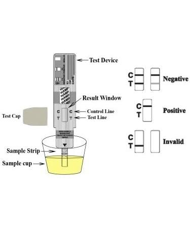 8O Hr Rapid EtG Alcohol Urine Test - 5 Pack | Fast Detection & Accurate Results - Buy Online on GoSupps.com