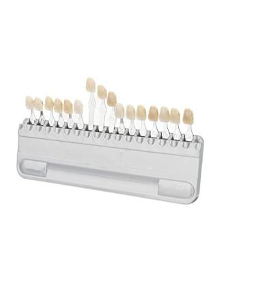 Teeth Whitening Shade Guide 16 Colors Tooth Color Chart - Buy Online on GoSupps.com