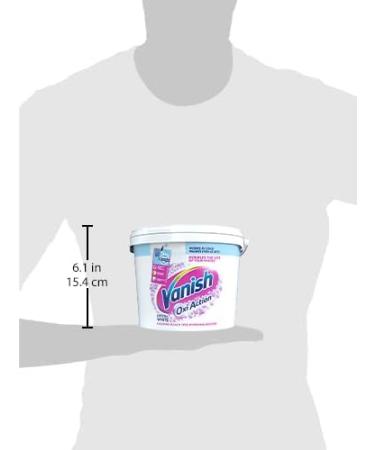 Vanish Gold Oxi Action Laundry Booster and Stain Remover Powder for Whites 2.4kg Removes Tough Stains Even at 20 For Whiter Whites Safe on Everyday Fabrics (Packaging May Vary) (White (Pack of 2)) - Buy Online on GoSupps.com
