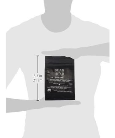 BEAN HEAD Black Label Select Specialty Grade Organic Whole Beans 340 g Black Label Whole Bean 340 g - Buy Online on GoSupps.com