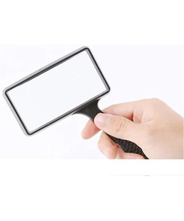 Magnifiers 10 Times Reading High-Definition Glass Rectangular Hand-held Magnifying Glass Reading Newspaper Special Elderly Magnifying Mirror Reading Aids - Buy Online on GoSupps.com