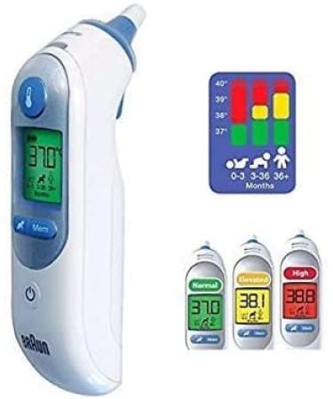 Braun Thermoscan 7 IRT6520 Thermometer with Bonus 40 Lens Filters - Buy Online on GoSupps.com