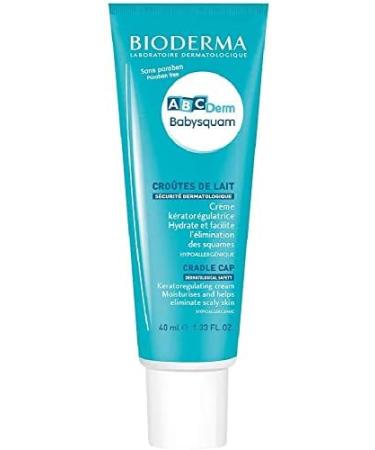 Bioderma ABCDerm Babysquam - Milk Crust Remover | Intensive Moisture & Sebum Regulator | Clean Scalp | Odorless & Non-Greasy | 2 x 40 ml - Buy Online on GoSupps.com