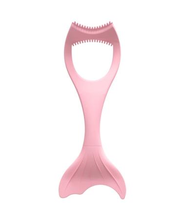 LALAFINA Eyeliner Auxiliary Artifact Beauty Stuff Lash Buddy Tool Makeup Tools Reusable Eyelash Mascara Guard Applicator Eye Mascara Mold Miss Pink Silica Gel Drawing Tool Slender