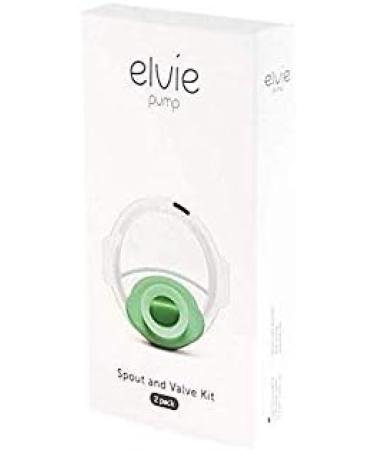 Elvie Pump Double Electric Breast Pump Valve and Spout Kit - 2 Units for Breastfeeding and Milk Storage - Buy Online on GoSupps.com