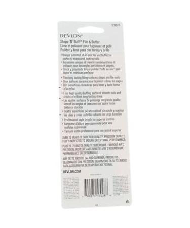 Revlon Shape-N-Buff Nail Buffer - 1 Count | Perfect Your Nails - Buy Online on GoSupps.com