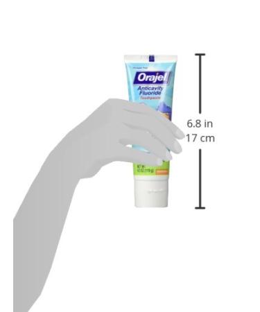 Orajel Kids Paw Patrol Anti-Cavity Fluoride Toothpaste - Natural Fruity Bubble Flavor - 4.2oz Tube - Buy Online on GoSupps.com