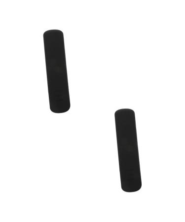 FRCOLOR 2pcs Silicone Makeup Brush Bag Travel Brush Storage Bag Makeup Brush Holder Bag Makeup Black Pro Tools Makeup Artist Tool Storage Bag Pencil Case Portable Miss