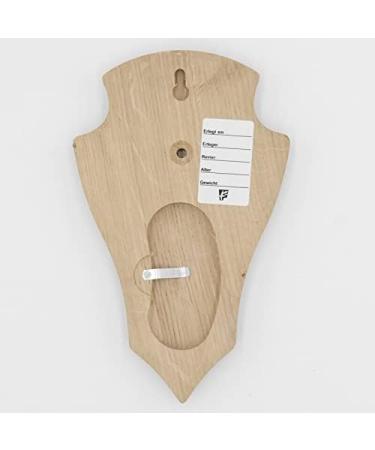 5 Piece REH Trophy Signs - Light Oak Plaques with Pine Compartment | 19x11 cm - Ideal for Awards & Decor | International Shipping - Buy Online on GoSupps.com