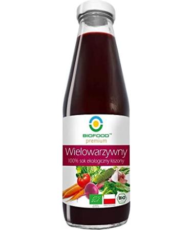 Multi-vegetable juice (pickled) ORGANIC 500 ml - BIO FOOD