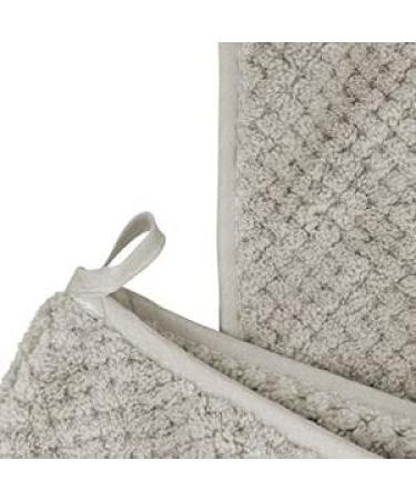 UB-STORE Luxury Grey Microfiber Hair Towel Wrap - Ultra Absorbent & Quick Dry Head Turban for All Hair Types - Luna Grey - Buy Online on GoSupps.com