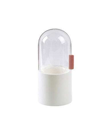 Anncus Makeup Brush Rack With Pearls Eye Shadow Box Dustproof Pen Holder Eyebrow Pencil Brush Finishing Boxes - (Color: With pearls)