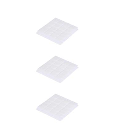 FOMIYES 150 Sheets Jelly Stickers Adhesive Nail Sticker Nail Glue Sticker False Nail Tips Nail Tabs Jelly Gel Nail Sticker Removable Stickers False Nail Glue Accessories Water Proof White Whitex3pcs 6.2X6.2cmx3pcs