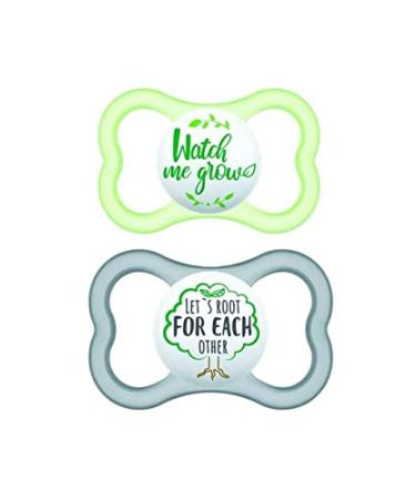 Instructions in foreign language MAM Pacifier Air 6+ months Happy Thoughts made of neutral rubber 2 pieces