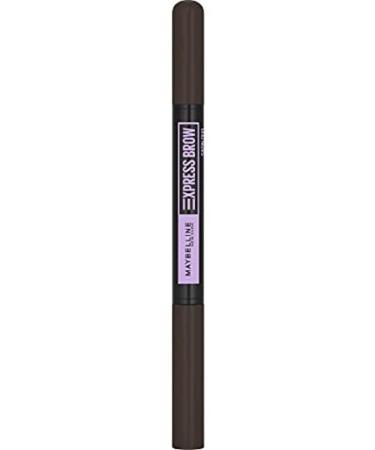 Maybelline New York Express Brow Satin Duo eyebrow pencil and powder in No. 05 Black Brown black brown No. 05 - Black Brown 1 piece (1 Pack)
