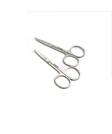 Stainless Steel Manicure Scissors Cutter Eyebrow Scissor Eyebrow Trimmer Eyebrow Eyelashes Nose Hair Scissor Nail Makeup