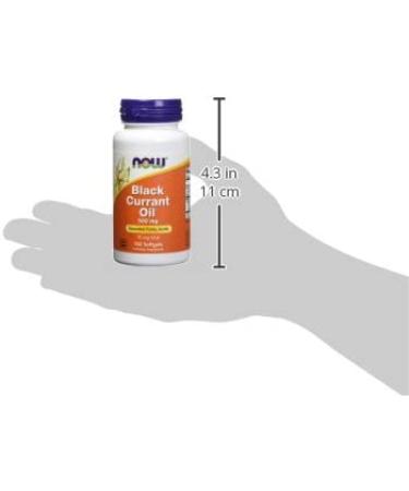 NOW Foods Black Currant Oil 500mg - 100 Softgels (2 Pack) - Buy Online on GoSupps.com