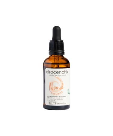Afrocenchix Nourish - Hair Oil for Afro and Curly Hair- Blended With Jojoba and Castor Oil for hair growth Moisture locking Hair Oils 60ml
