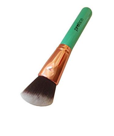 Rose Golden Synthetic Blush and Bronzer Brush - Angled Kabuki Makeup Foundation Brush for Contouring and Highlighting - Blue - Buy Online on GoSupps.com