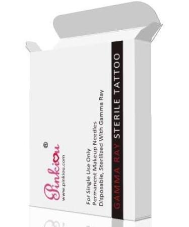 Pinkiou Aiguilles de tatouage de sourcil Aiguilles de microblading jetables Courbes de l'arc de broderie (R18) 18U - Buy Online on GoSupps.com