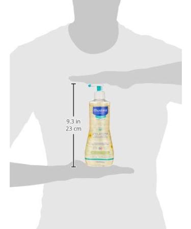 Mustela Stelatopia Cleansing Oil 500ml - Gentle Cleanser for Sensitive Skin - Buy Online on GoSupps.com