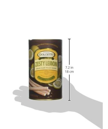 DOLCETTO Lemon Wafer Rolls - 12 OZ | Delicious Italian Treat - Buy Online on GoSupps.com