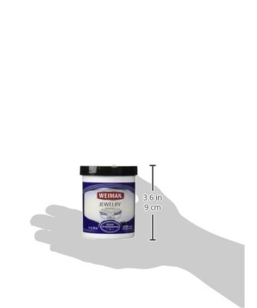 Weiman Jewelry Cleaner Liquid - Restore Shine to Gold & Diamonds - 7oz - Buy Online on GoSupps.com