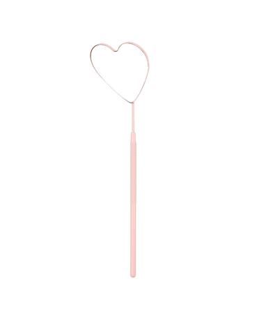 Stainless Steel Eyelash Mirror Eye Lash Mirror Large Lash Mirror Eye Makeup Mirror Eyelash Extensions Accessories Lash Extension Supplies Pink