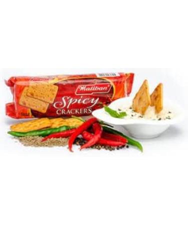 Maliban Spicy Cream Crackers | 170G | Authentic Taste | Tasty and Healthy | Highly Nutritive | Sri Lankan Origin (Pack of 2) - Buy Online on GoSupps.com