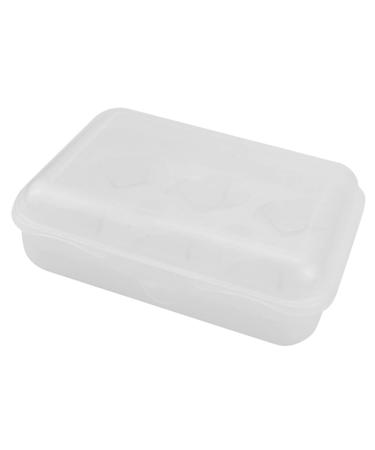 Yardenfun Box Pressure-proof Egg Carton Refrigerator Eggs Camping Fridge Egg Bins Egg Tray Desktop Accessories