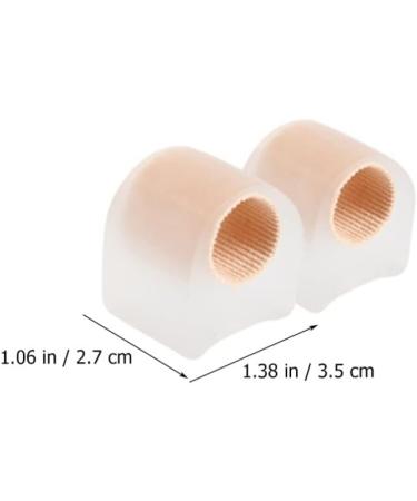 Beavorty Silicone Toe Sleeves Set - 6-Piece Thumb Splint & Toe Spacer Separators for Bunion Correction and Overlapping Toes - Buy Online on GoSupps.com