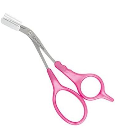 Kai Japan Beauty Care Eye Brow Comb Scissors Trimmer - Non Slip Grip for Fast, Easy Grooming - Made In Japan - Buy Online on GoSupps.com