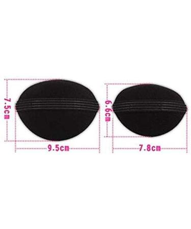 Bump It Up Volume Hair Base Styling Insert Tool - Beehive Hair Styler for Women - Bun Maker & Braid Tool - Black - Buy Online on GoSupps.com