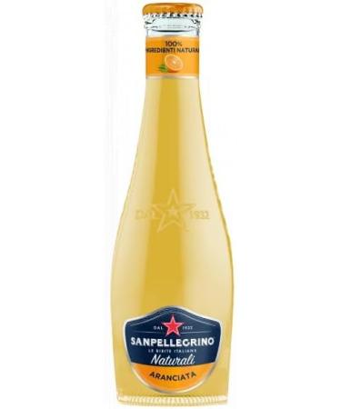 San Pellegrino Aranciata Pack of 24 soft drink test sachets with orange + Tonica Rovere disposable glass bottle 20 cl - Buy Online on GoSupps.com