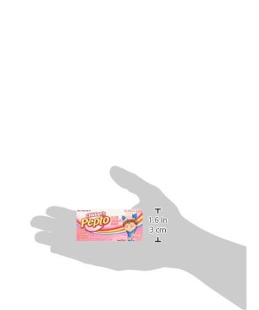 Pepto Bismol Kids Chewable Tablets - Bubblegum Flavor for Acid Indigestion Heartburn & Upset Stomach Relief | 24 Tablets - Buy Online on GoSupps.com