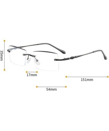 Blue Light Blocking Reading Glasses - Ultra Light Clear Vision Eyeglasses +150 Golden - Computer Readers - Buy Online on GoSupps.com
