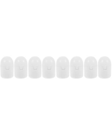 Beaupretty 8 StK Storage Sbox for menstruation cup cups of female accessories cup holder from the time cleaning tool for menstrual cup white storage box PP Fr ulein mini