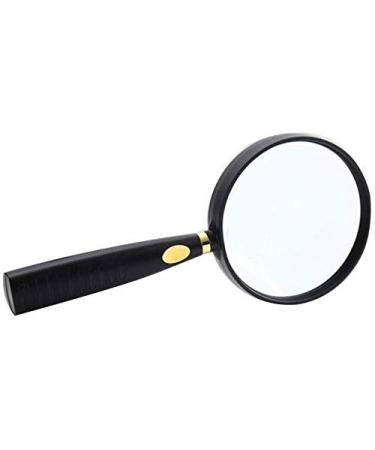 Screen Magnifier Handheld Magnifier Magnifying 10 Times 20 Times The Old high-Definition high-Power Optics Read 208 * 110 mm Magnifier with LED Light