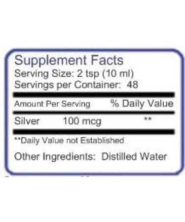 10 PPM Colloidal Silver 16 oz - Natural Immune Support Supplement for Health | Shop Worldwide - Buy Online on GoSupps.com