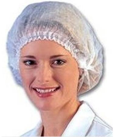 TCP Global Brand Disposable Hair Cap  Lightweight & Breathable Hair Net  Hat for Airbrush Tanning  Bag of 100-each Sunless Tan