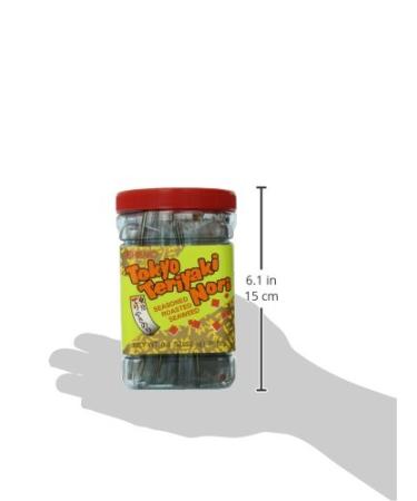 Shirako Tokyo Teriyaki Nori 0.8 oz - Seasoned Roasted Seaweed Snack - Buy Online on GoSupps.com