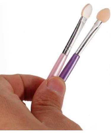 6Pcs One-ended Soft Foam Head Stick Applicator Sponge Eyeshadow Brushes Pro - Buy Online on GoSupps.com