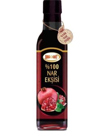 Pomegranate Molasses - Made 100% With Pure Pomegranate Juice, (11.3 oz) Mediterranean Cuisine, Health alternative to Balsamic Vinegar, Nutrition rich and flavorful, No Sugar Added -Vegan- Gluten Free